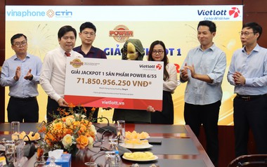 Người đàn ông quê Quảng Trị trúng thưởng Vietlott tới 1.103 lần, giải lớn nhất 71,8 tỷ đồng
