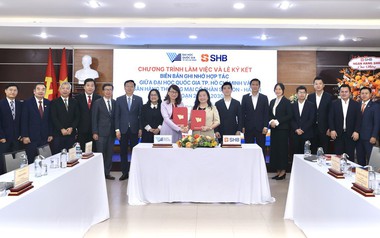 SHB và Đại học Quốc gia TP.HCM mở rộng hợp tác trong đào tạo, nghiên cứu và đổi mới sáng tạo