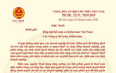 Cục Thuế gửi thư ngỏ, thông tin về một bộ phận doanh nghiệp kê khai thua lỗ kéo dài, chuyển giá, báo lãi mỏng