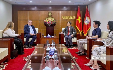 Thúc đẩy hợp tác giữa Hội Luật gia Việt Nam với Hiệp hội Luật sư Anh và Xứ Wales