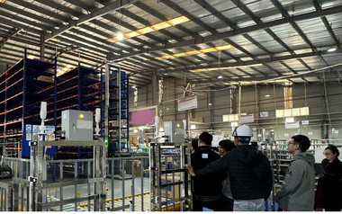 VTI triển khai kho thông minh tích hợp Robotics tại Sumi-Hanel