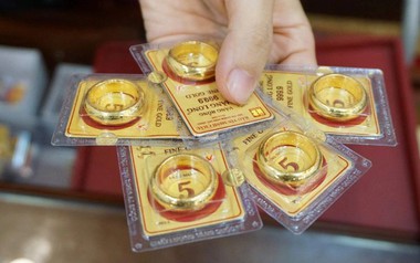 Giá vàng nhẫn trơn, vàng miếng sáng 3/9 tại SJC, PNJ, DOJI, Bảo Tín Minh Châu và Phú Quý