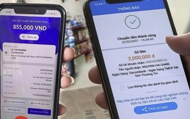 Người dùng tài khoản ngân hàng sẽ phải ra giải trình với công an nếu phát sinh giao dịch nhận/chuyển tiền sau