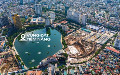 Toàn cảnh dự án hiếm hoi nằm trong vành đai 1 của Vinhomes: Giá bán thấp nhất 78 tỷ đồng/căn, số tầng hầm gần bằng tầng nổi