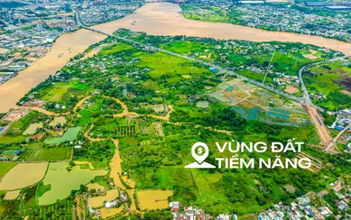 Khúc sông mỗi km “cõng” gần một tỷ USD bất động sản: Loạt ông lớn Vingroup, Sun Group, Novaland…quy tụ