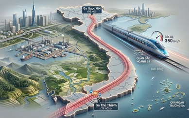 So găng ga đầu và ga cuối tuyến đường sắt cao tốc 67 tỷ USD: Một ga rộng top đầu Đông Nam Á, một ga nằm ở trung tâm mới của TP.HCM
