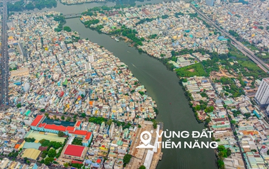 Cảnh Người dân sống cạnh 2 con rạch nước đen chờ “đổi đời” từ dự án 17.000 tỷ đồng tại TPHCM