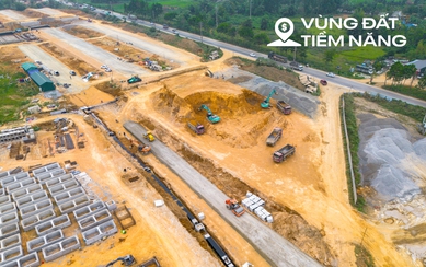 Toàn cảnh con đường rộng nhất Việt Nam, kết nối đại lộ dài nhất với đại học lớn nhất cả nước