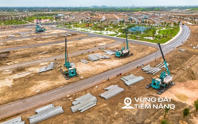 Toàn cảnh khu đô thị hơn 23.000 tỷ của Vinhomes, nằm giữa trung tâm công nghiệp và cảng biển tỷ đô 