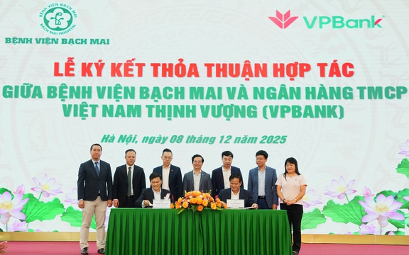 VPBank và Bệnh viện Bạch Mai tăng cường hợp tác chiến lược, chung tay nâng cao chất lượng y tế và an sinh xã hội