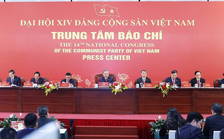 Tổng Bí thư Tô Lâm chủ trì họp báo quốc tế công bố kết quả Đại hội XIV của Đảng