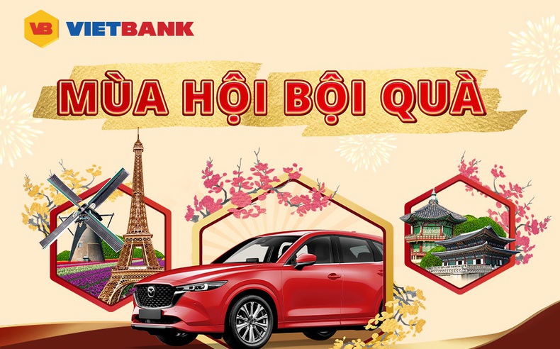 Khách hàng Vietbank có cơ hội trúng xe hơi trị giá hơn 1 tỷ đồng