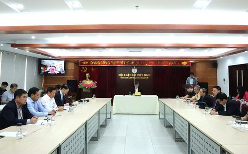 Thường trực Hội Luật gia Việt Nam làm việc với các Chi hội Luật gia trực thuộc