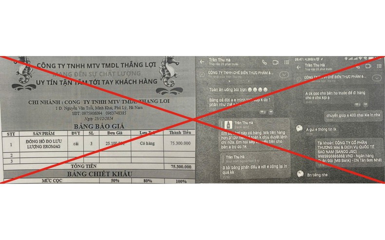 Cảnh giác thủ đoạn lừa đặt cọc mua hàng online