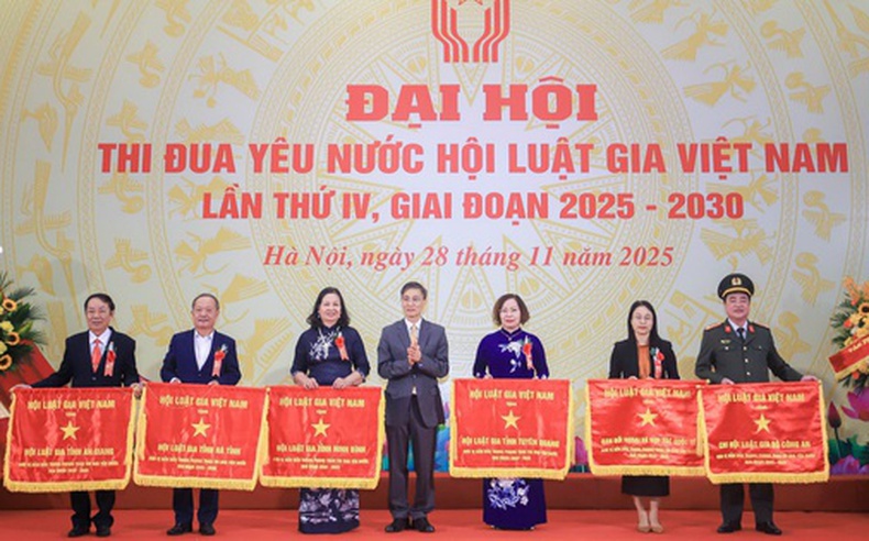 Hội Luật gia Việt Nam tổ chức thành công Đại hội thi đua yêu nước lần thứ IV