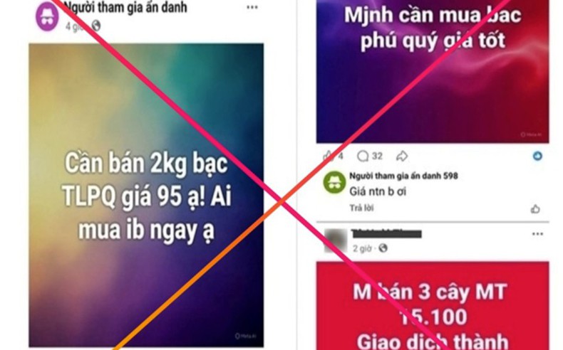 Cảnh báo thủ đoạn lừa đảo mua bán vàng, bạc online trên không gian mạng