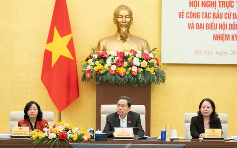 Chủ tịch Quốc hội chủ trì Hội nghị trực tuyến về công tác bầu cử ĐBQH, đại biểu HĐND