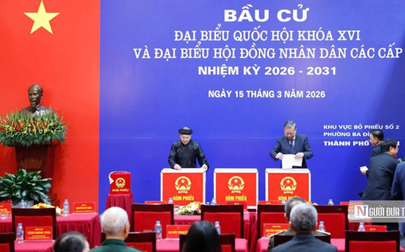 Số liệu mới nhất: 99,68% tỉ lệ cử tri cả nước tham gia bỏ phiếu