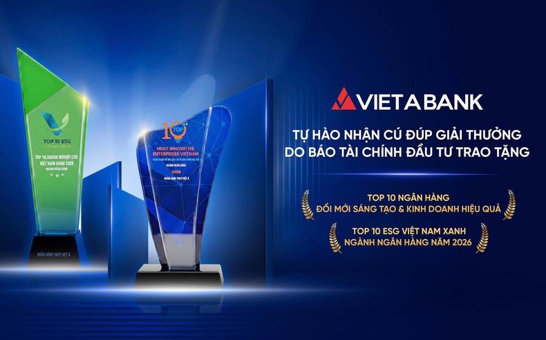 VietABank lập “cú đúp” giải thưởng: Khi đổi mới sáng tạo song hành cùng phát triển bền vững